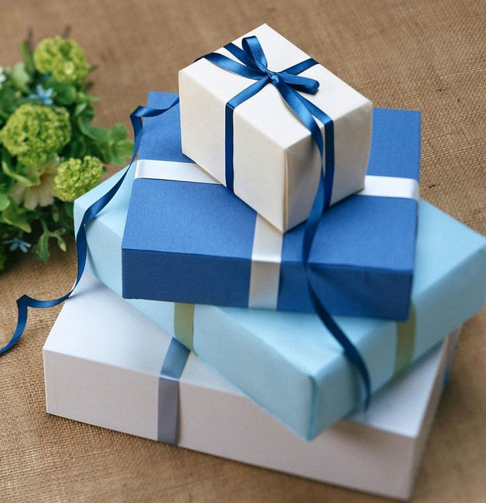 Geschenkverpackung, Verpacken von Geschenken
